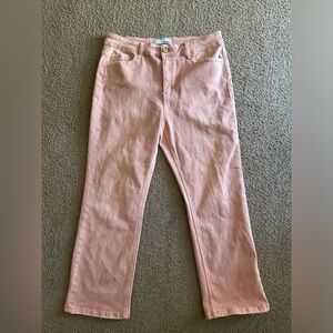 Light Pink Vervet Jeans
